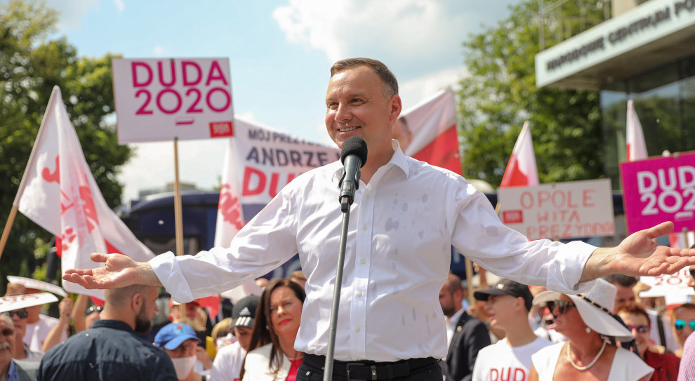 Andrzej Duda powiedział, że LGBT to nie ludzie, a ideologia. (fot. Facebook/Andrzej Duda) Pracownicy Uniwersytetu Jagiellońskiego domagają się ukarania prezydenta Dudy