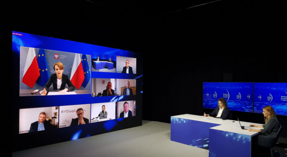 22 czerwca rozpocznie się drugi cykl dyskusji realizowanych zdalnie i transmitowanych na żywo w ramach EEC Online (fot. PTWP) Dyskusja o odmrożeniu gospodarki na start drugiej odsłony EEC Online