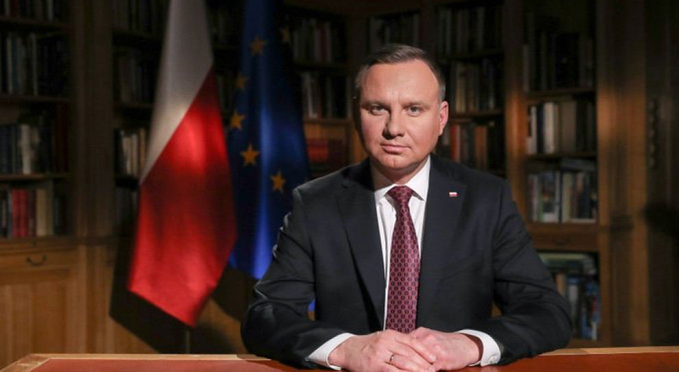 Prezydent Andrzej Duda. (Fot. twitter.com/AndrzejDuda) Prezydent podpisał ustawę o dodatku solidarnościowym