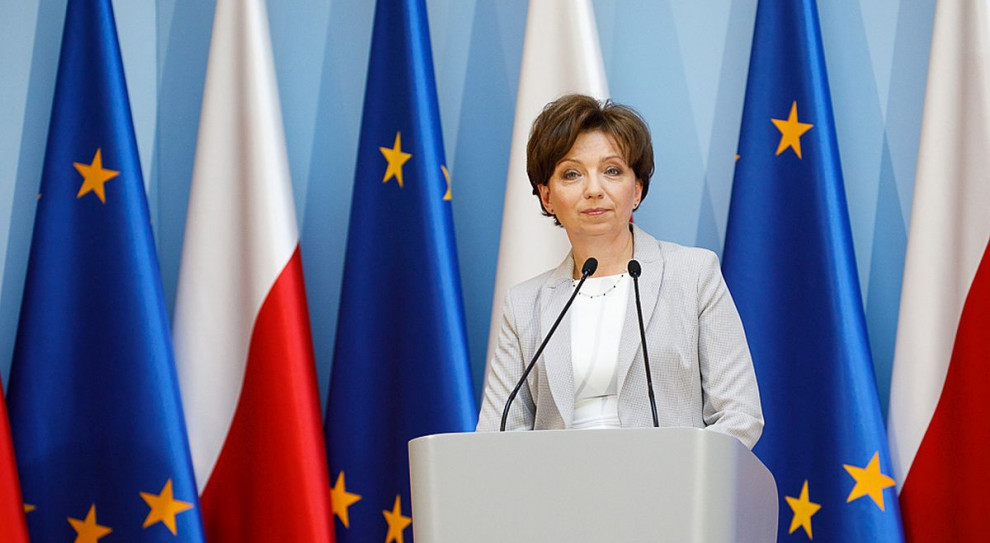 Marlena Maląg uważa, że są powody do optymizmu (fot. Krystian Maj/KPRM) Marlena Maląg: ochrona miejsc pracy zadziałała, czas na inwestycje