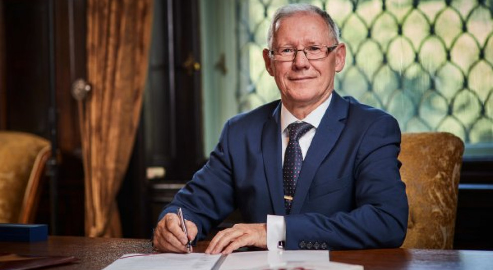 Rektor Politechniki Łódzkiej prof. Sławomir Wiak (Fot. p.lodz.pl) Politechnika Łódzka wyróżniona, a jej rektor odznaczony
