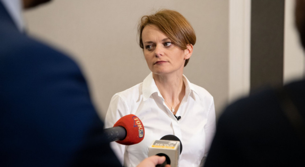 Minister Rozwoju Jadwiga Emilewicz (fot. twitter.com/MinRozwoju) MR: odbudowująca się produkcja i handel to dobry prognostyk dla rynku pracy