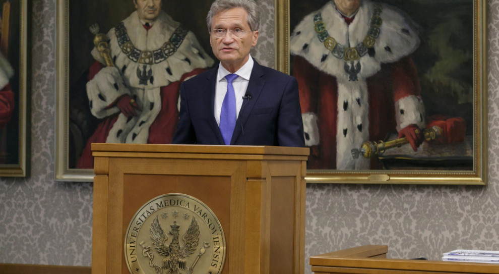 Rektor Warszawskiego Uniwersytetu Medycznego, prof. Zbigniew Gaciong. (Fot. WUM) Nowy rektor Warszawskiego Uniwersytetu Medycznego o wyzwaniach na nowy rok