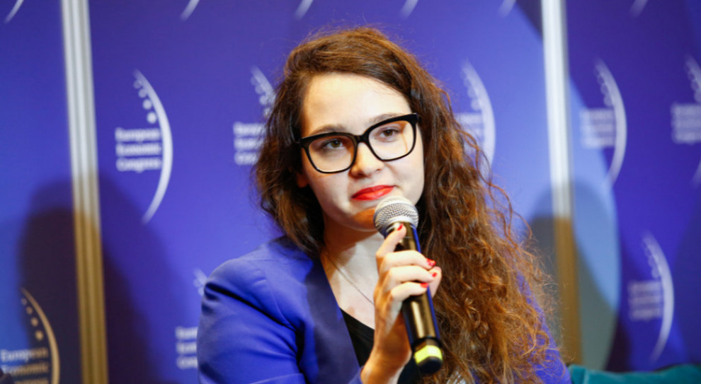Jeśli chodzi o zapotrzebowanie govtechowe, to był i jest dobry czas dla statupów - mówiła podczas Europejskiego Kongresu Gospodarczego Justyna Orłowska. Fot. PTWP Szefowa GovTech: To jest dobry czas dla start-upów