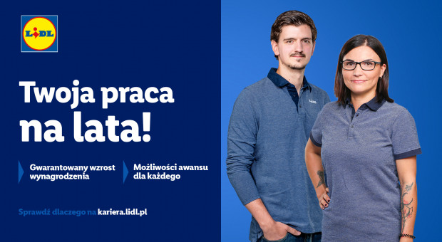 W kampanii – „Praca na lata” – sieć przedstawia sylwetki czworga pracowników – Magdy, Moniki, Patryka oraz Macieja. (Fot. Lidl Polska) Lidl wystartował z nową kampanią. Sieć sięgnęła po sprawdzony pomysł