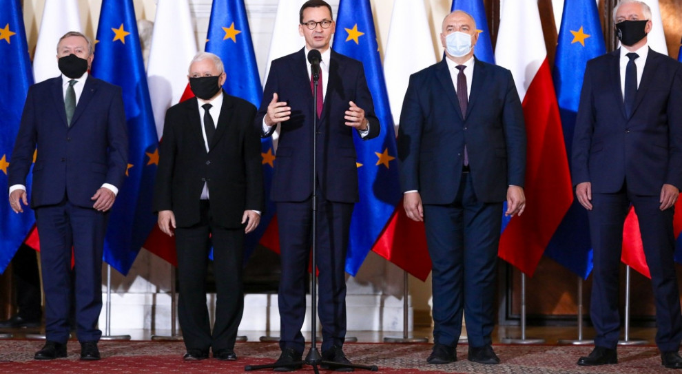 W wyniku rekonstrukcji rządu liczba ministerstw zmniejszyła się z 20 do 14 (fot. KPRM) Rekonstrukcja rządu - zmniejszenie liczby ministerstw z 20 do 14, kilku nowych ministrów i zmiana zakresu kompetencji