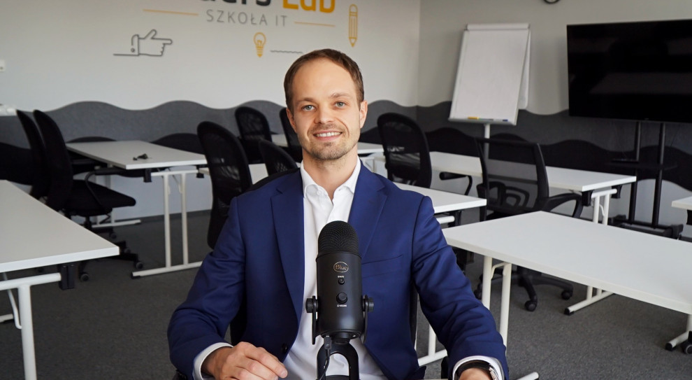 Marcin Tchórzewski, CEO w Coders Lab, szkole programowania i IT. Nauczyć programowania może się każdy. Zostać programistą - nie