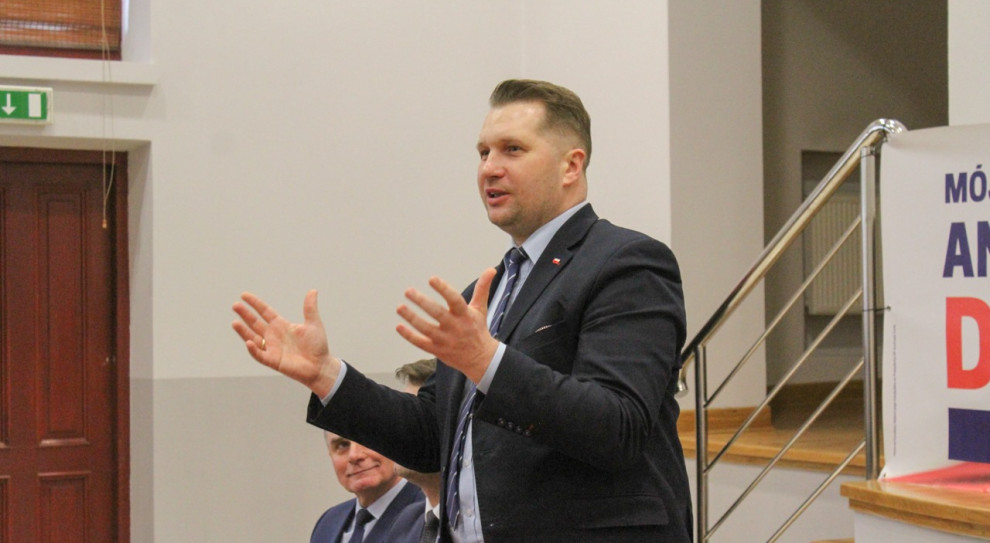 Przemysław Czarnek (fot. FB) Minister Czarnek: w ostatnim czasie przeznaczyliśmy 1 mld zł na podwyżki dla pracowników uczelni wyższych