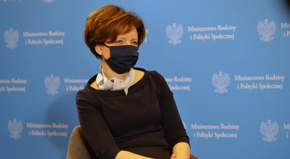 (Fot. Marlena Maląg Facebook) Maląg: z programu 500 plus do rodzin trafiło w sumie 134,4 mld zł