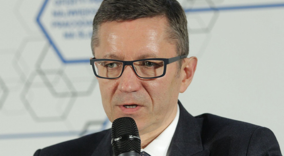 Prof. Robert Tomanek, wiceminister MRPiT. (Fot. PTWP) Cyfryzacja ograniczy zatrudnienie? Upatrujmy w niej szans, a nie zagrożeń
