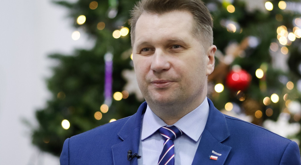Przemysław Czarnek (fot. twitter.com/MEN_GOV_PL) Czarnek do rektora WUM: To co pan robi jest żenujące
