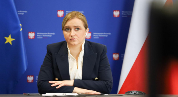 Wiceminister rozwoju, pracy i technologii Olga Semeniuk, fot. mat. pras. Olga Semeniuk ostrzega branżę fitness przed otwarciem