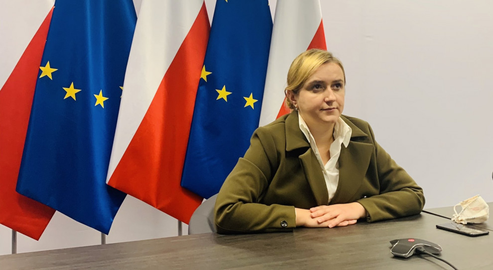 Olga Semeniuk (fot. twitter.com/OlgaEwaSemeniuk) Semeniuk: Pomoc dla przedsiębiorców musi być kierowana tak, aby prawa przestrzegać