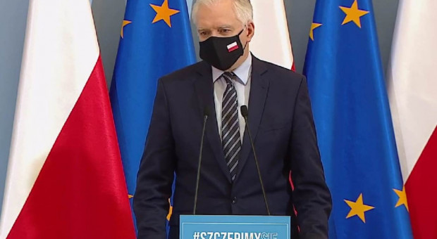 Jarosław Gowin (fot. twitter.com/MRPiT_GOV_PL) Gowin: Pomoc państwa dla firm przekroczy 200 mld zł