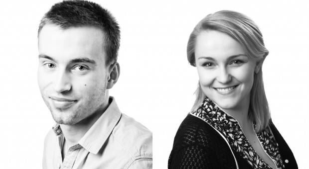 Mateusz Czajka jest związany z firmą Netguru od 2012 r., a Aleksandra Prejs od 2015 r. (Fot. mat. pras.) Aleksandra Prejs i Mateusz Czajka awansują w Netguru