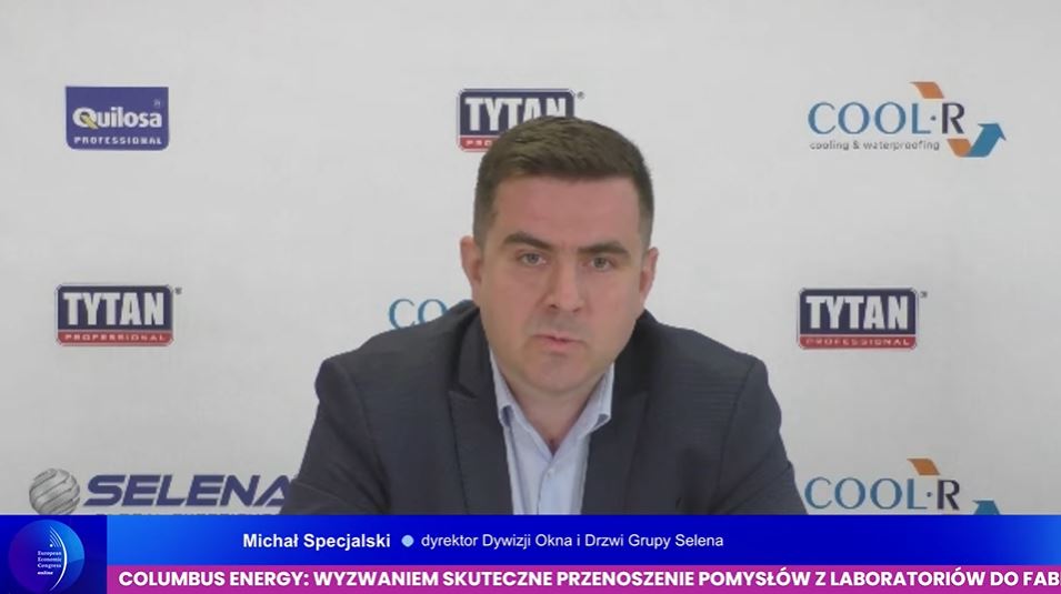 Michał Specjalski, dyrektor Dywizji Okna i Drzwi w grupie Selena. Fot. PTWP