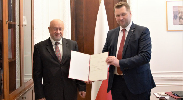 Stanisław Wrzosek jest pracownikiem Wydziału Prawa, Prawa Kanonicznego i Administracji Katolickiego Uniwersytetu Lubelskiego (fot. Ministerstwo Edukacji i Nauki/Twitter) Prof. Stanisław Wrzosek nowym przewodniczącym Polskiej Komisji Akredytacyjnej