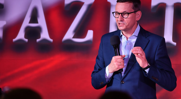 Cenę za przemysł oparty na węglu zapłaciło środowisko naturalne, którego rekultywacja będzie wymagać "gigantycznych środków" - mowił Mateusz Morawiecki (fot. PAP/Grzegorz Michałowski) Górnictwo będzie z nami jeszcze długie lata