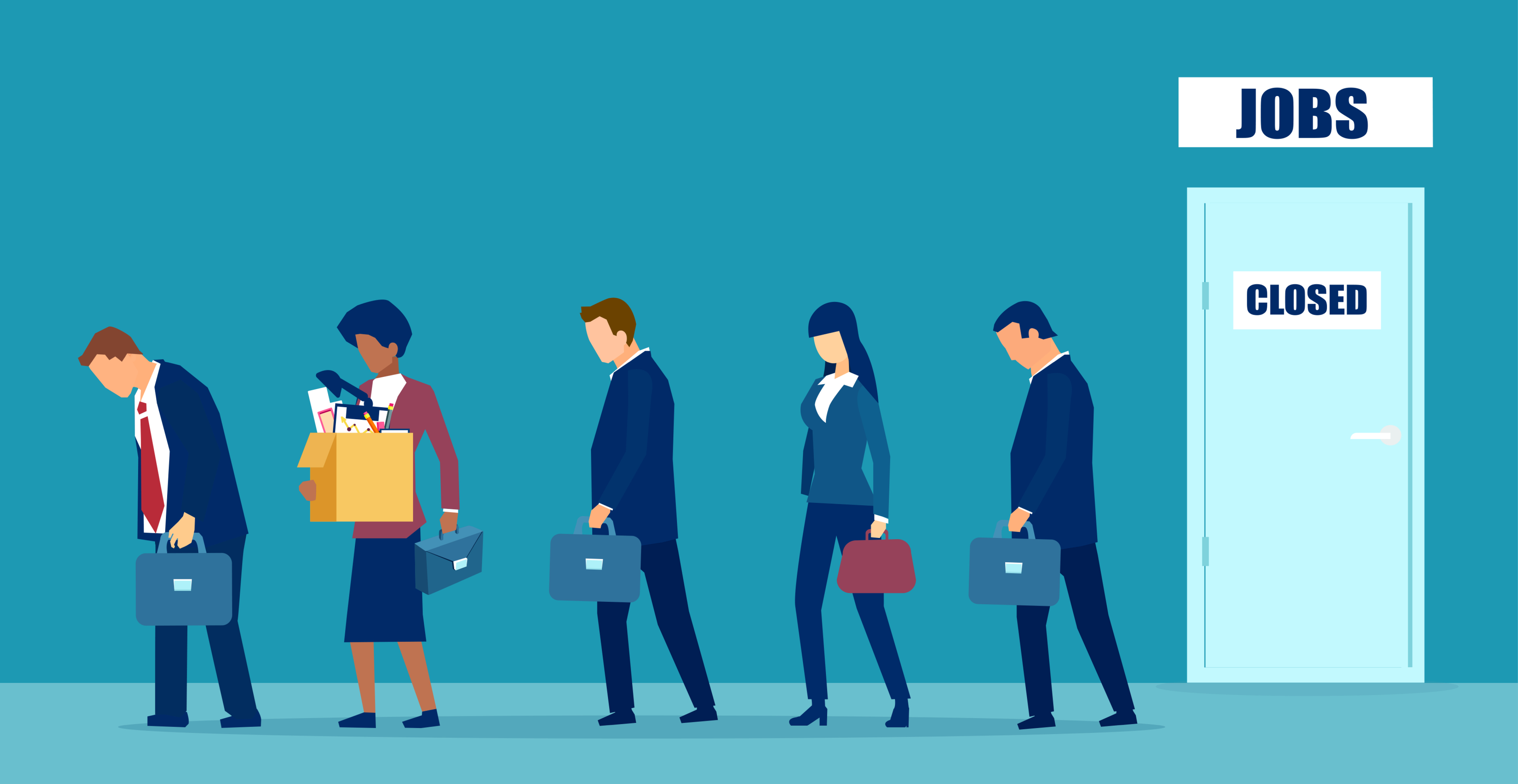 W krajach OECD pandemia zlikwidowała 22 mln miejsc pracy (Fot. Shutterstock)