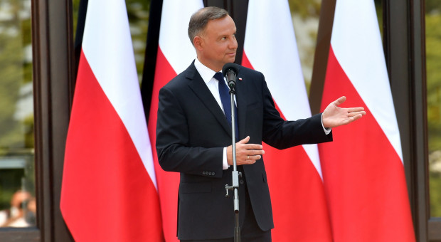 Prezydent Andrzej Duda (fot. PAP/Piotr Nowak) Będzie nowa uczelnia. Prezydent podpisał ustawę