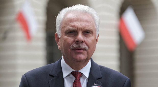 Wiceminister zdrowia Waldemar Kraska (fot. PAP/Mateusz Marek) Wiceminister zdrowia spotkał się z ratownikami. "Wycofajcie się z protestu"