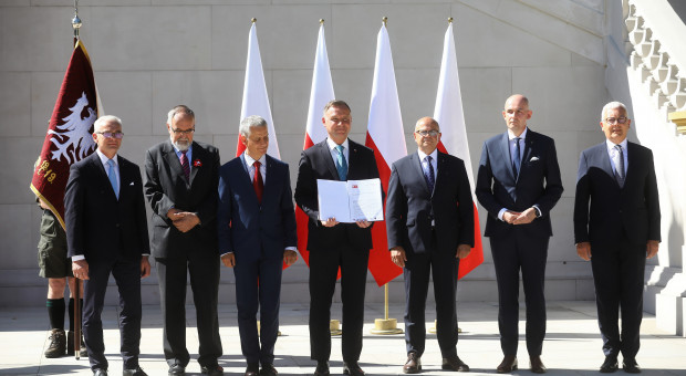 W poniedziałek 6 września pomysłodawcy przedsięwzięcia spotkali się z prezydentem Andrzejem Dudą (fot. PAP/Rafał Guz) Nowe święto narodowe. Prezydent jest za. Kolejny wolny dzień?