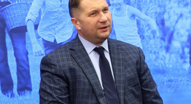 Minister edukacji i nauki Przemysław Czarnek (fot. PAP/Rafał Guz) "Akademia Zamojska wraca na mapę akademicką Polski"