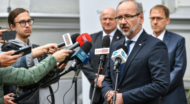 Minister zdrowia Adam Niedzielski (fot. PAP/Wojtek Jargiło) Minister ma dość. "Nie otrzymają drugiej szansy na rozmowy"