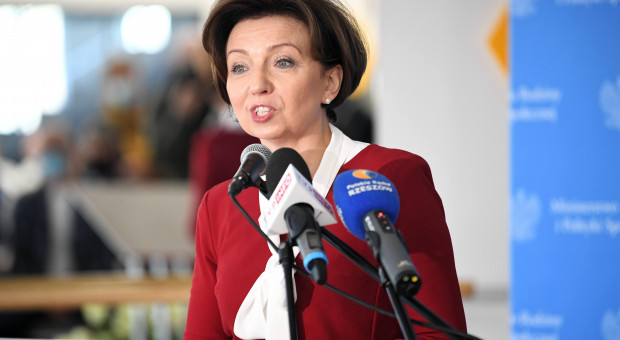 Minister rodziny i polityki społecznej Marlena Maląg (fot. PAP/Darek Delmanowicz) Wypłacono już 2,3 mln czternastych emerytur