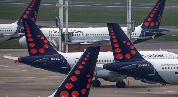 Strajk w Brussels Airlines spowodował odwołanie połowy lotów