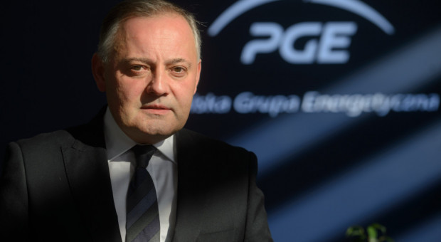 Wojciech Dąbrowski, prezes PGE Polskiej Grupy Energetycznej (Fot. materiały prasowe PGE) Po trzech miesiącach jest porozumienie. Prezes dziękuje stronie społecznej