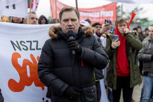 Przewodniczący Solidarności: pod firmą Solaris jest dziś cała Polska pracownicza