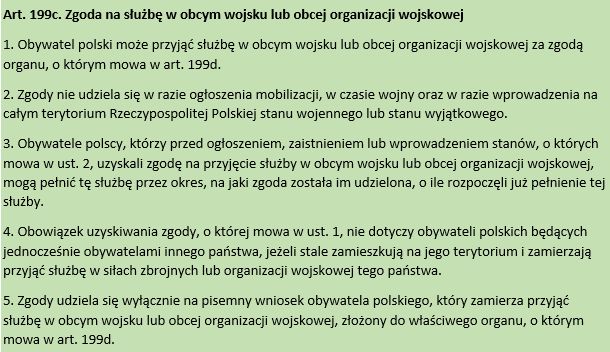 Źródło: Ustawa z dnia 21 listopada 1967 r. o powszechnym obowiązku obrony Rzeczypospolitej Polskiej