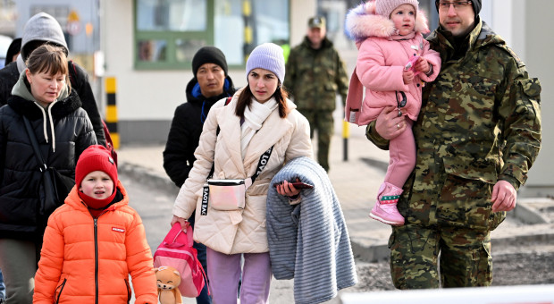 Już prawie pół miliona uchodźców z Ukrainy trafiło do Polski