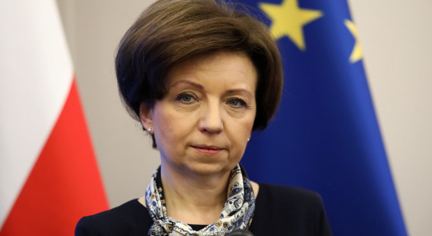 Minister rodziny i polityki społecznej Marlena Maląg (fot. PAP/Tomasz Gzell) Ukrainiec nie musi być uchodźcą, by szybko podjąć pracę w Polsce