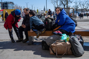 Pracownicy KAS z całej Polski przekazali pomoc dla uchodźców