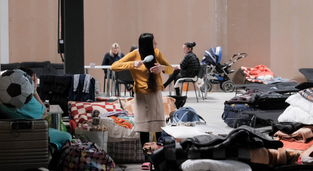 Ośrodek recepcyjny dla uchodźców z Ukrainy w halach Centrum Targowo-Wystawienniczego Ptak Warsaw Expo w Nadarzynie (fot. PAP/Mateusz Marek) Już pół miliona Ukraińców dostało PESEL