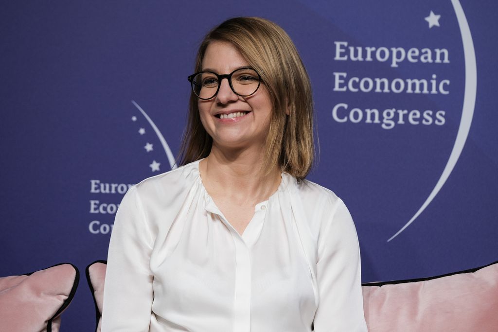 Marta Wrochna-Łastowska, członkini zarządu odpowiadająca za obszar strategii finansowej (CFO) Żabka Group, fot. PTWP