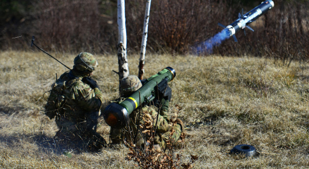 Szkolenia obejmą m.in. operatorów pocisków Javelin (fot. Departament Obrony USA/domena publiczna) Terytorialsi będą szkolić się z amerykańską Gwardią Narodową