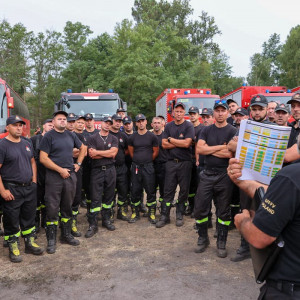 Polscy strażacy ruszają do walki z ogniem we Francji