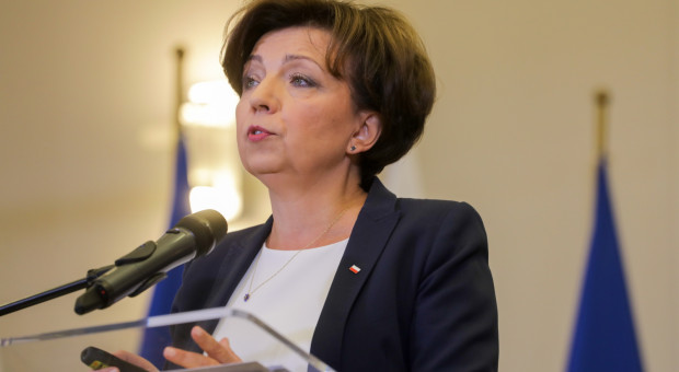 Minister rodziny i polityki społecznej Marlena Maląg (fot. PAP/Albert Zawada) Wciąż ubywa bezrobotnych. Są dane za sierpień