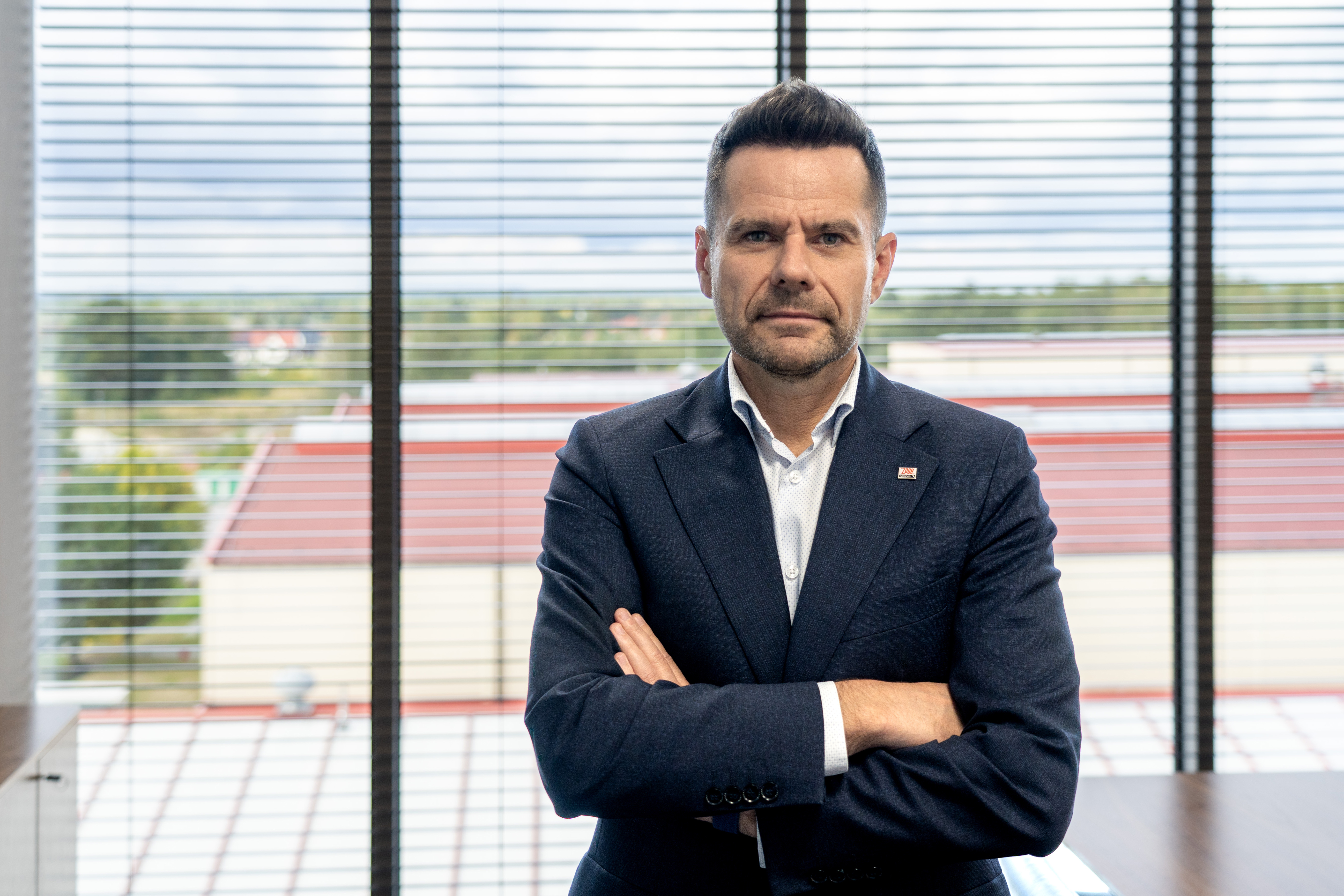 Michał Stępień, wiceprezes i dyrektor technicznym w ZPUE (Fot. mat. pras.)