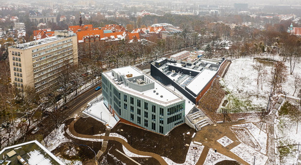 Otwarcie nowego centrum zaplanowano na początek 2023 roku (fot. PG/ grupa NDI) Politechnika Gdańska pokazała nową inwestycję. W środku supernowoczesny komputer