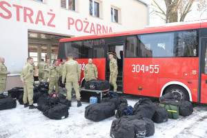 Polscy strażacy jadą pomagać ofiarom trzęsienia ziemi w Turcji