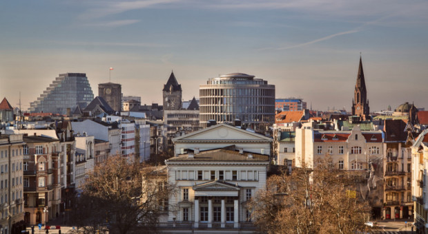 Poznańscy najemcy biur wykazali się w 2022 roku dość dużą ostrożnością. Fot. Shutterstock Poznań w budowie. Przybędzie nowych biur
