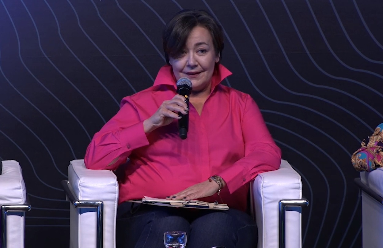 Magdalena Taczanowska, prezeska i właścicielka Świecąc, wieloleta członkini zarządu Microsoftu, była wiceprezeska Sygnity i S&T (fot. PTWP)