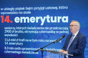 Wiadomo już, kiedy na konta trafią 14. emerytury