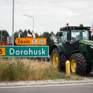 Zakończył się protest rolników w Dorohusku
