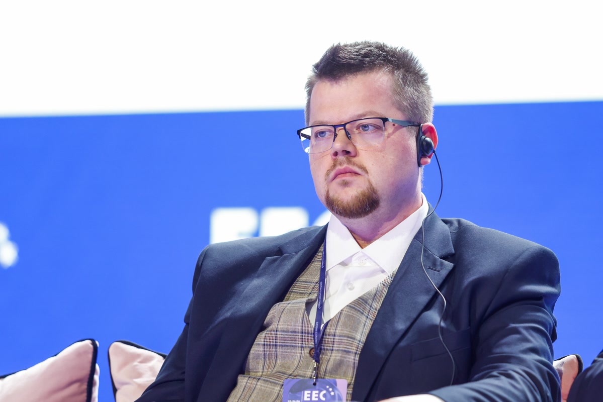Adam Grabowski, wiceprezes firmy Polmlek Trading, członek rady nadzorczej grupy Polmlek. Fot: PTWP