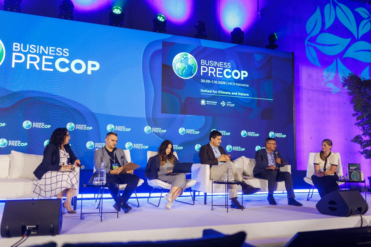 Debata 'Edukacja klimatyczna i nowe kompetencje dla gospodarki transformacji' podczas Business PRECOP w Katowicach